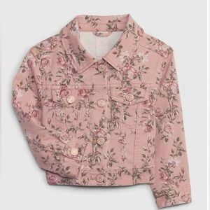 Gap x LoveShackFancy Baby Floral Icon Denim Jacket